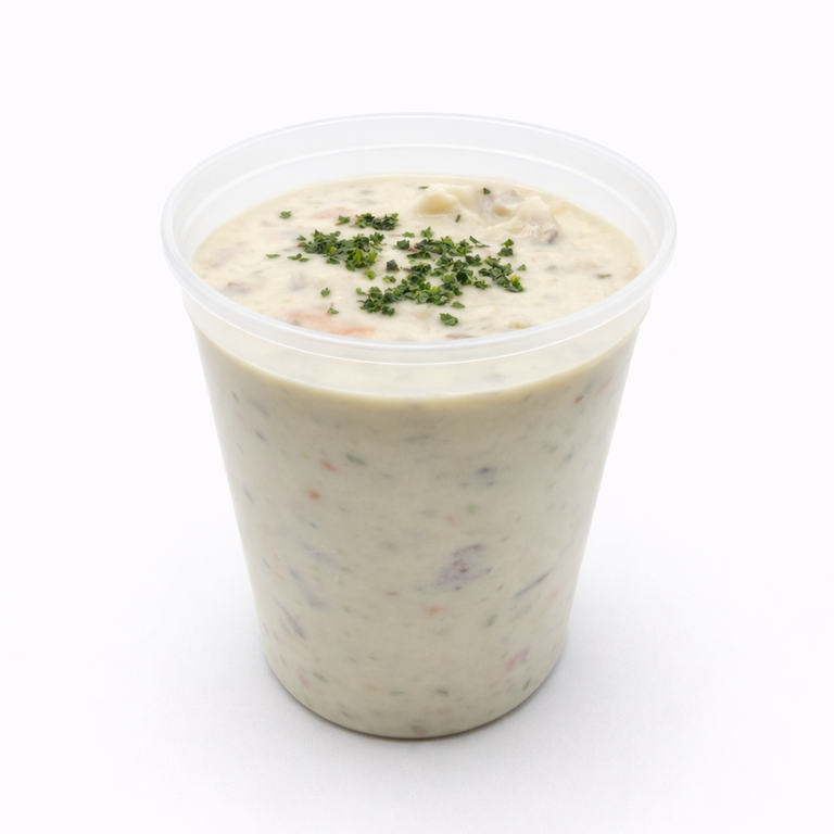 Chowder Made with Fresh Ingredients